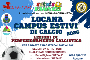 Locana Campus Estivi di Calcio 2026
