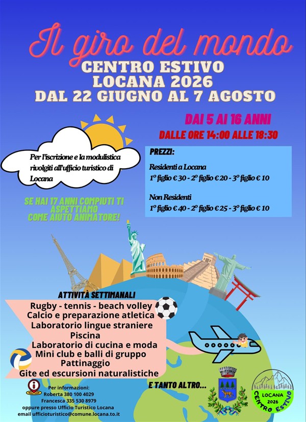Centro Estivo Locana 2026