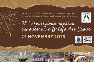 38^ Esposizione caprina canavesana e Bataja d&#39;le Crave