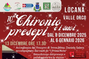 10^ edizione Chironio e i suoi Presepi