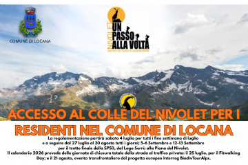 Accesso al Colle del Nivolet per i residenti nel comune di Locana